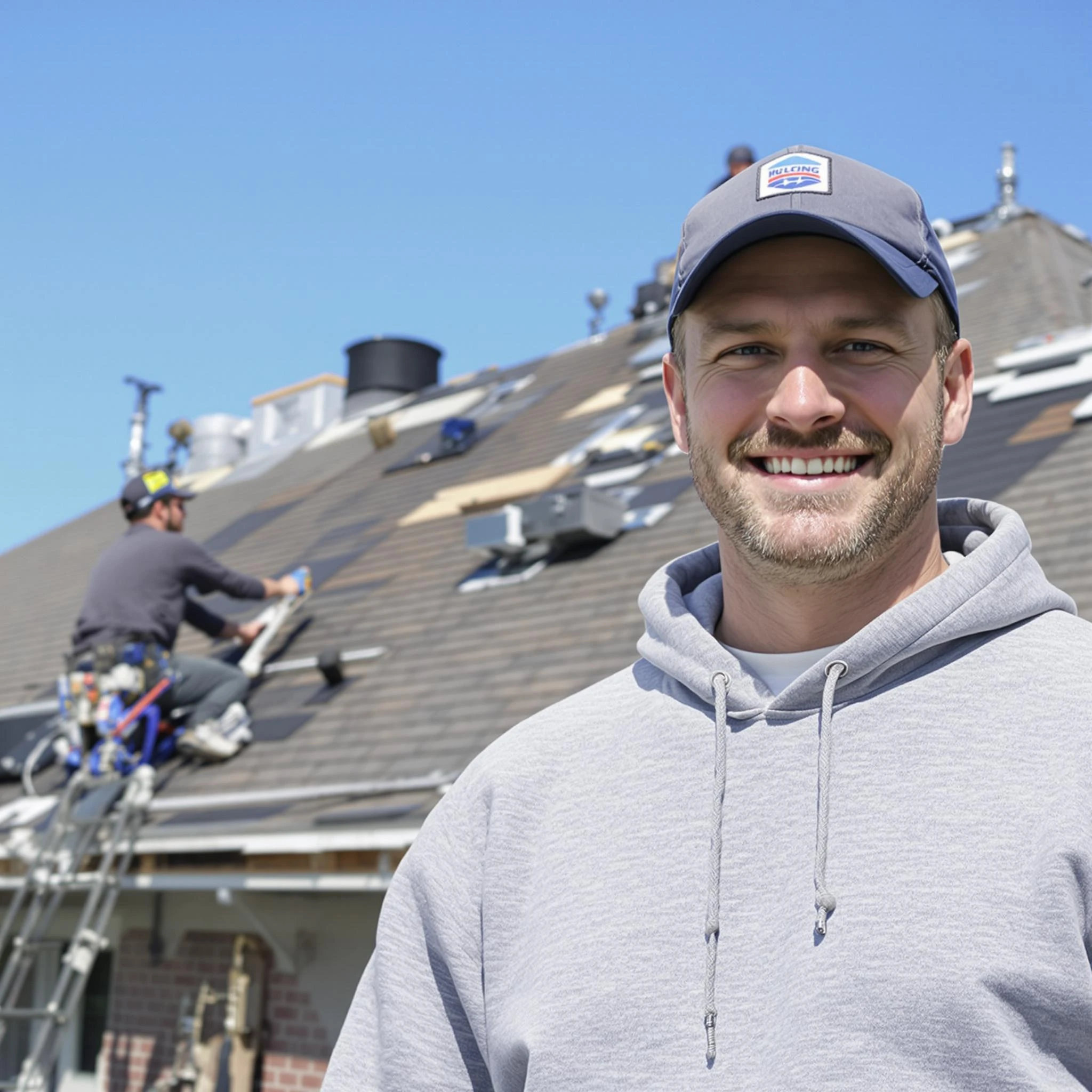 The Akron Roofing Company team.