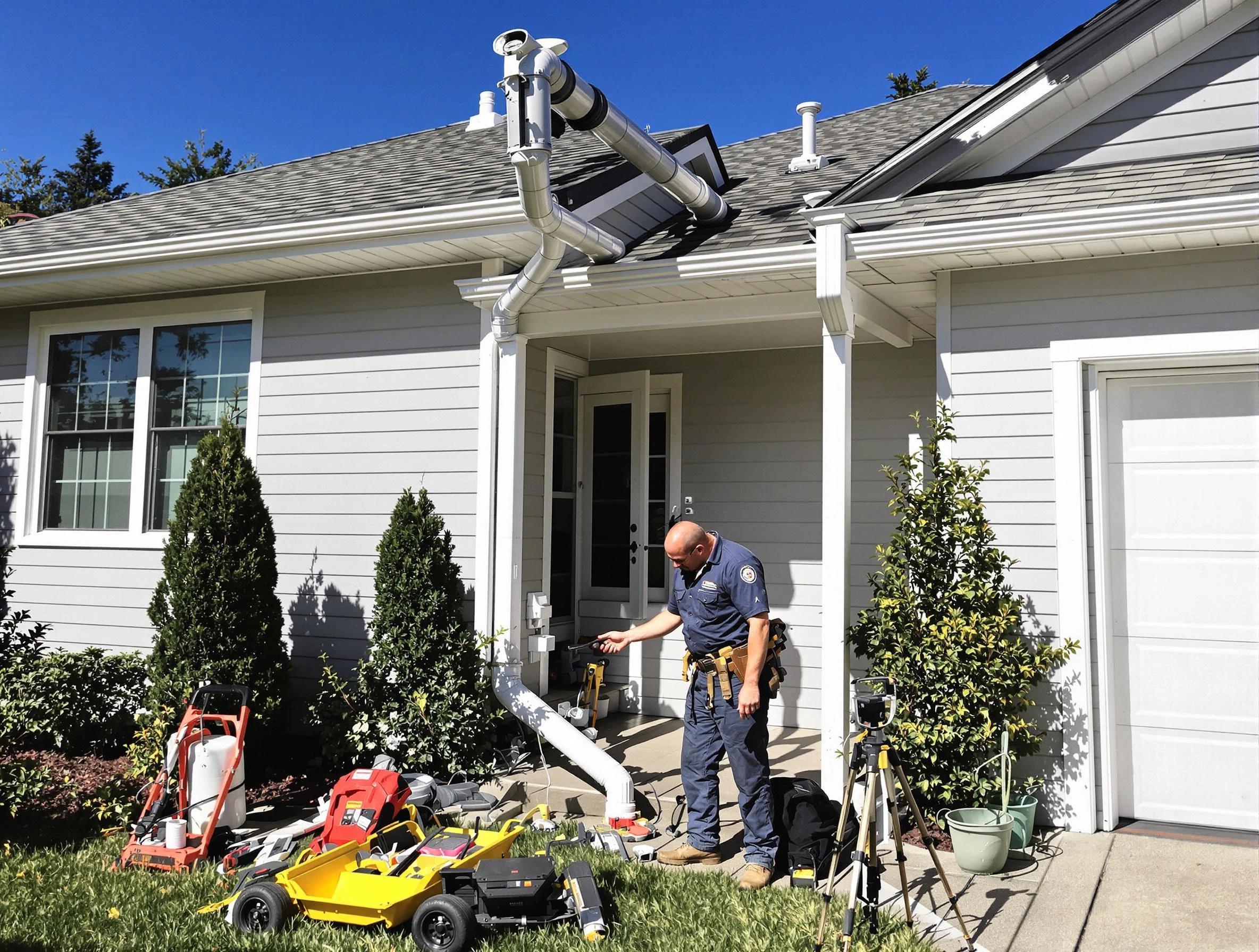 Downspout Repair service in Akron, OH